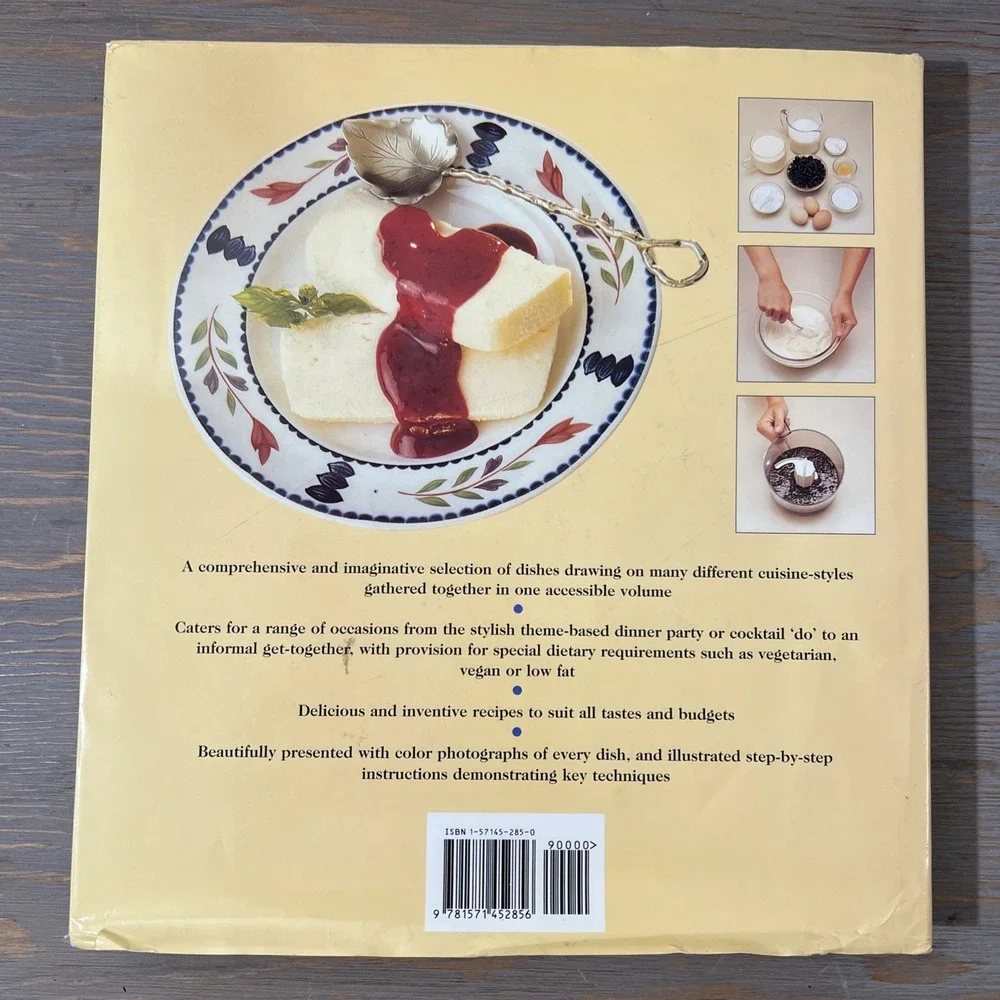 Hilaire WALDEN / Dinner Party Cook Book A Recipe Collection for All 1st ed 2000